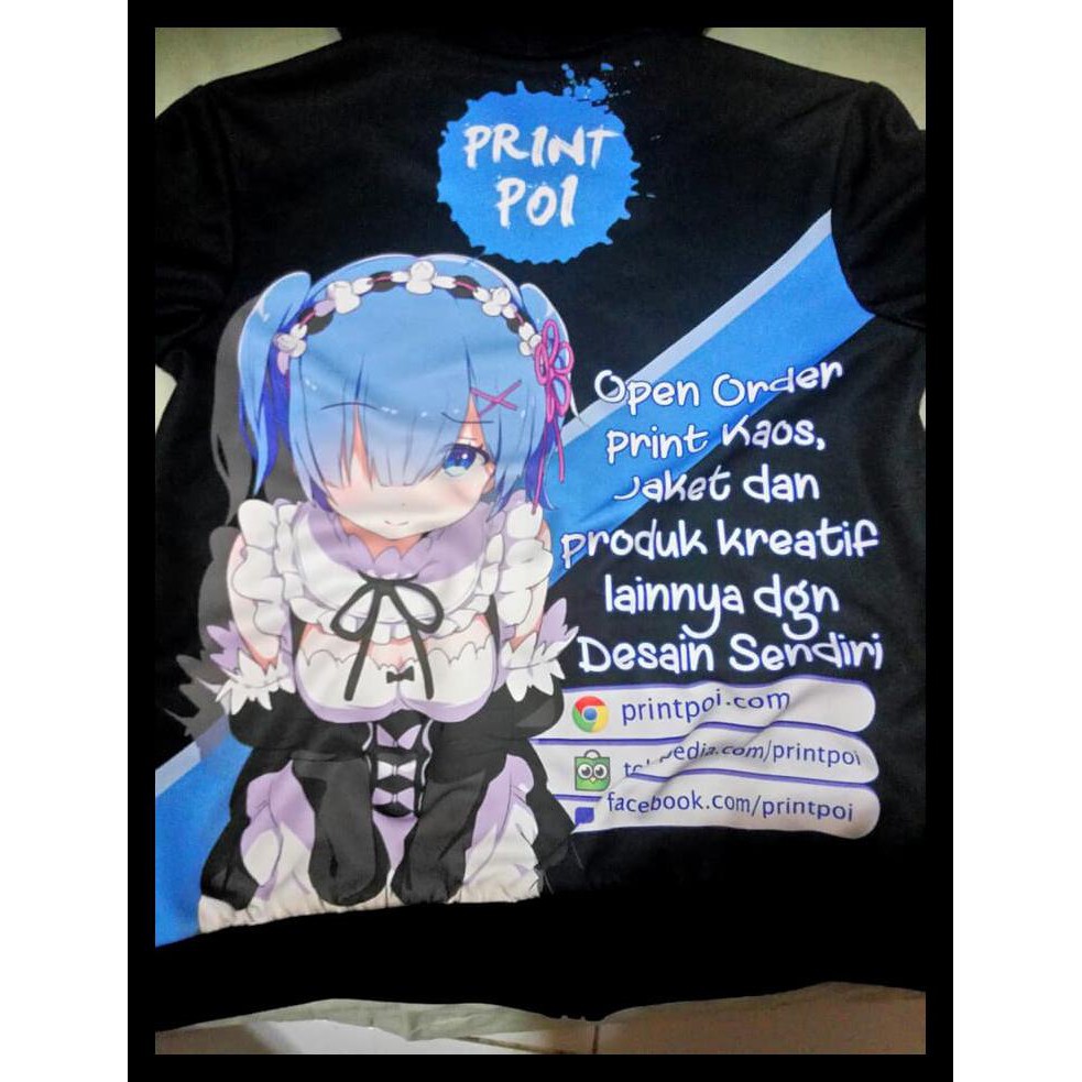100%Original Jaket Ahegao Echii H++  Jaket Full Print Anime Promo Bulan Ini