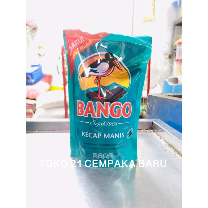 

Bango Kecap Manis Refill 720gr 520 ml | Kecap Bango Murah Promo 520ml