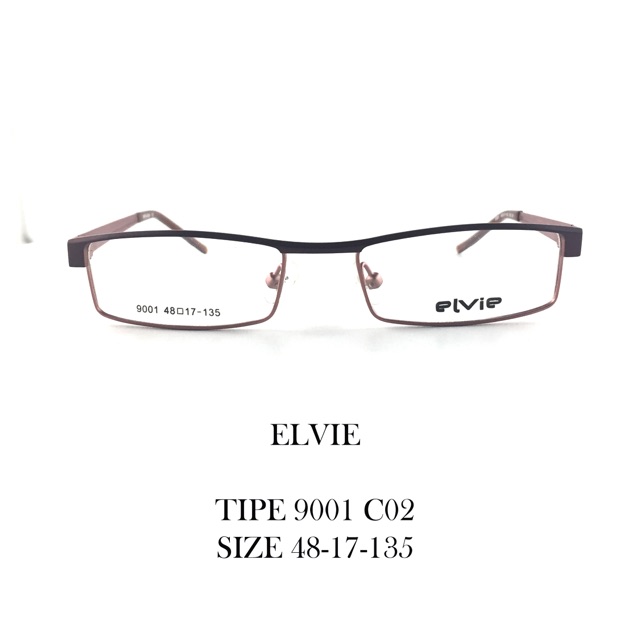 Kacamata Elvie 9001 power range 0.00 sd -6.00 cyl 2.00