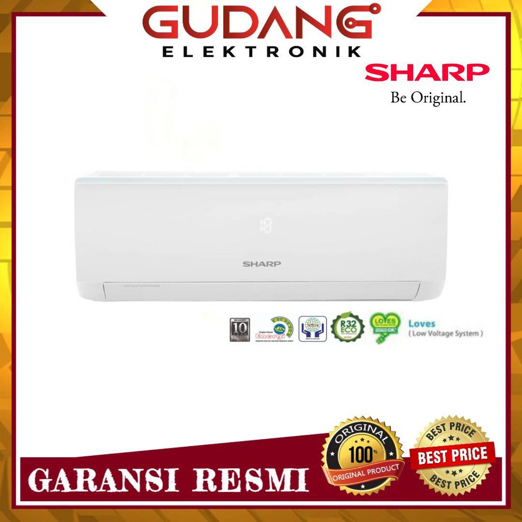 AC 1.5 PK SHARP AH-A 12 UCY R32 AC SHARP AH-A12UCY 1 1/2PK UNIT ONLY