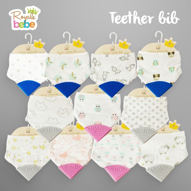 Royale bebe teether bib