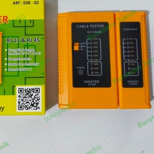 ♝ Lan Tester NANKAI RJ11 RJ45 ◘
