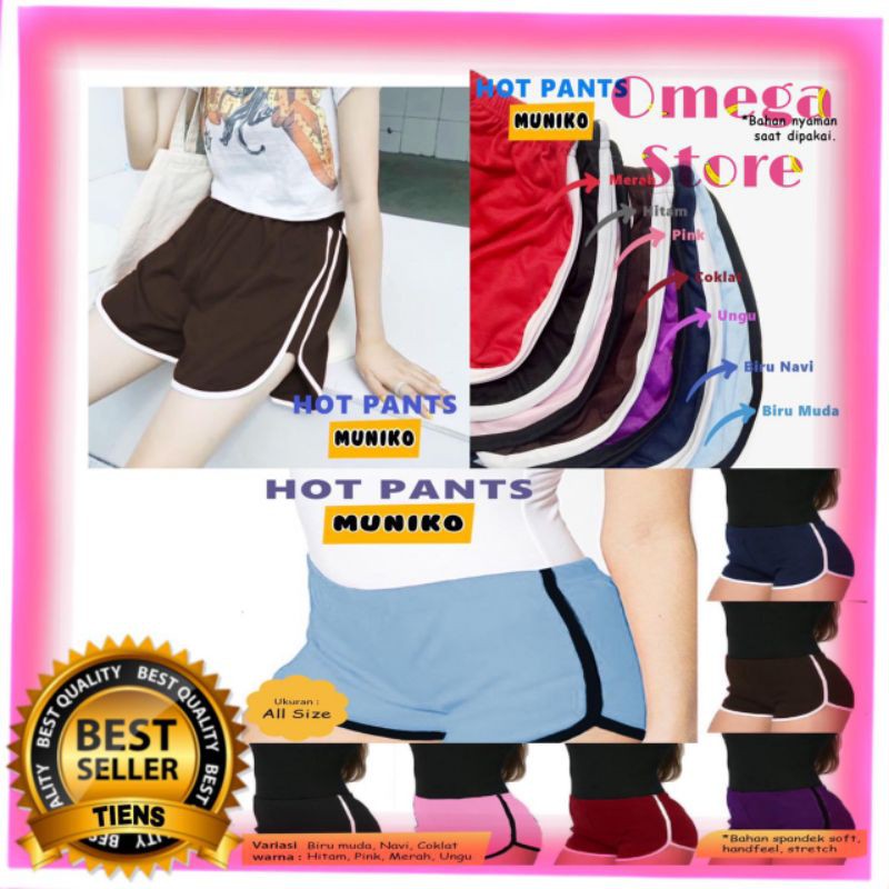 HOT PANTS MUNIKO/CELANA PENDEK WANITA/MUNIKO PANTS