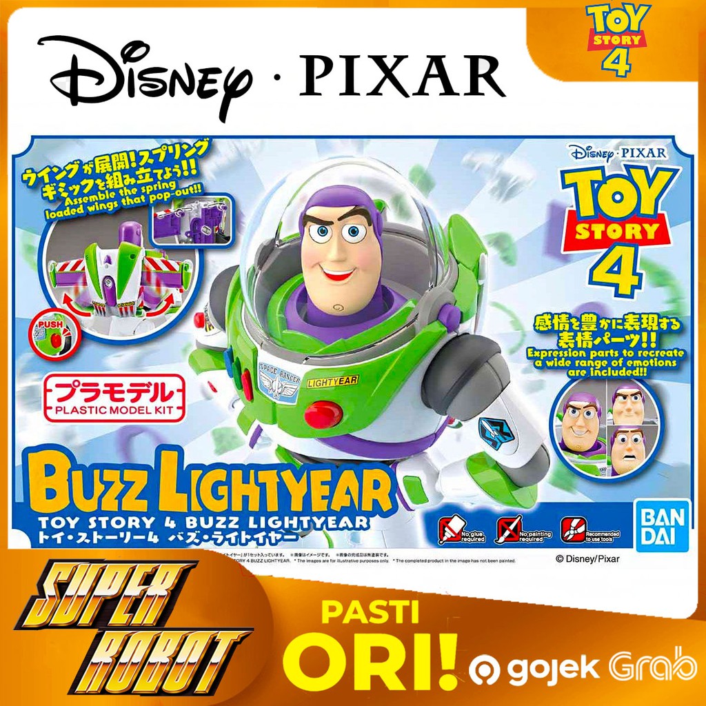 BANDAI Cinema Rise Standard Toy Story 4 BUZZ LIGHTYEAR - Plastic Model Kit