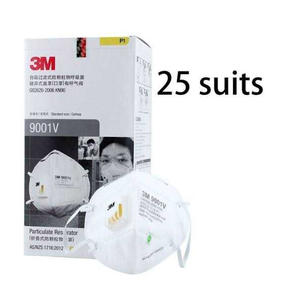 Promo!! Masker 3M N95 9501V+ KN95 (ADA FILTER) / 3M 9001V  - 3M 9105 Vflex - 3M 9551V -ORIGINAL 100%