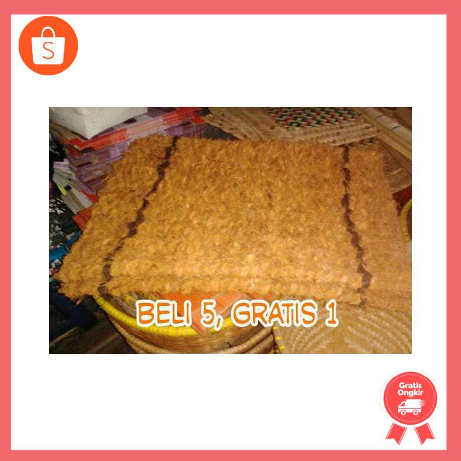 Keset- Kesed Sabut serabut Kelapa- 50*40*2 cm. Dari Kebumen.