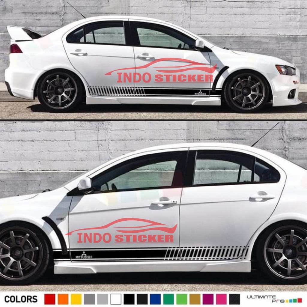 STICKER STIKER MOBIL MIRAGE STIKER MOBIL MITSUBISHI Mirage Xpander