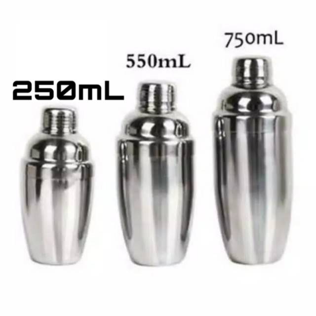 COCKTAIL SHAKER / SHAKER STAINLESS / PENGOCOK MINUMAN STAINLESS 750 ml