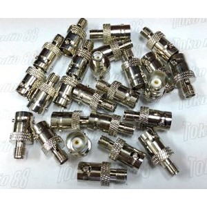 CONNECTOR SMA Female to BNC Female  SMA Female Drat Panjang