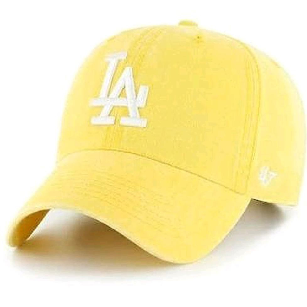 DISKON TOPI BASEBALL LA BASEBALL CAP LA YELLOW PROMO