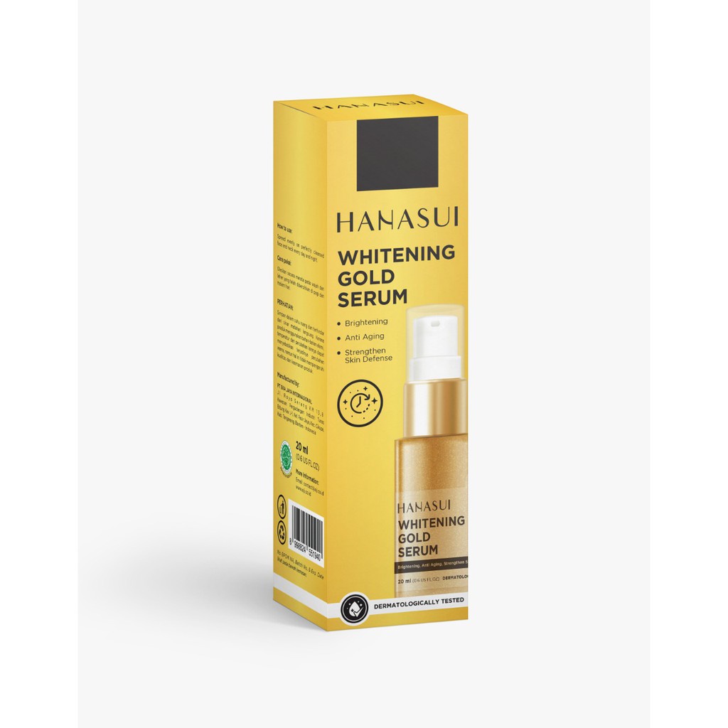 [ 1KG = 20PCS ] SERUM GOLD BPOM HANASUI BY JAYA MANDIRI / SERUM EMAS BPOM New !!