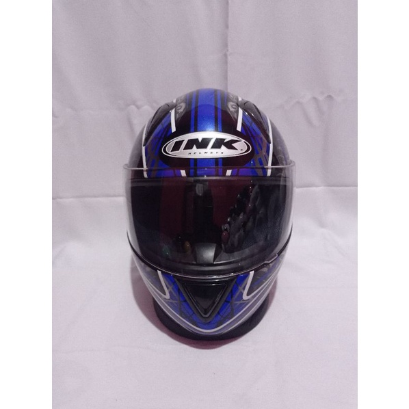Helm Fullface Ink Fusion Bahan Fiber Size M