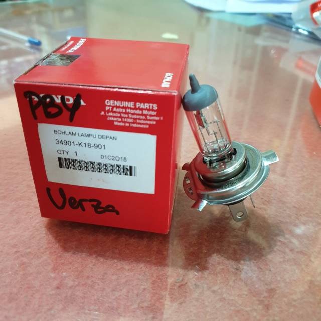Bohlam lampu depan Honda K18 Verza, CB 150 R, Scoopy FI, dll