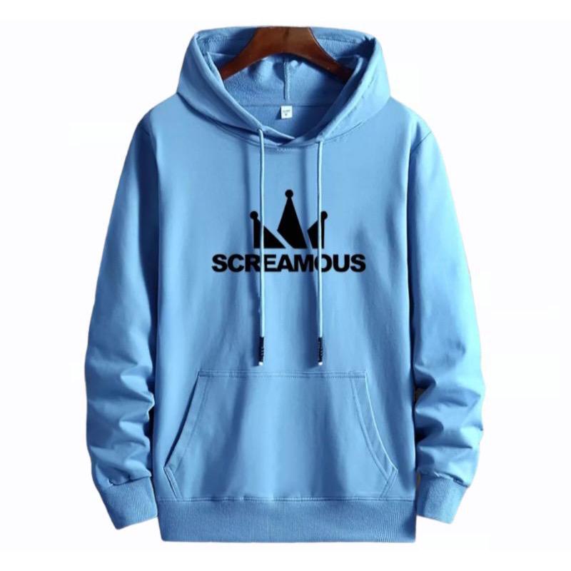 Jaket hoodie screamous premium fleece tebal / sweater hoodie pria wanita / hoodie unisex / jaket hoodie distro / hoodie ukuran jumbo / jaket hoodie size jumbo