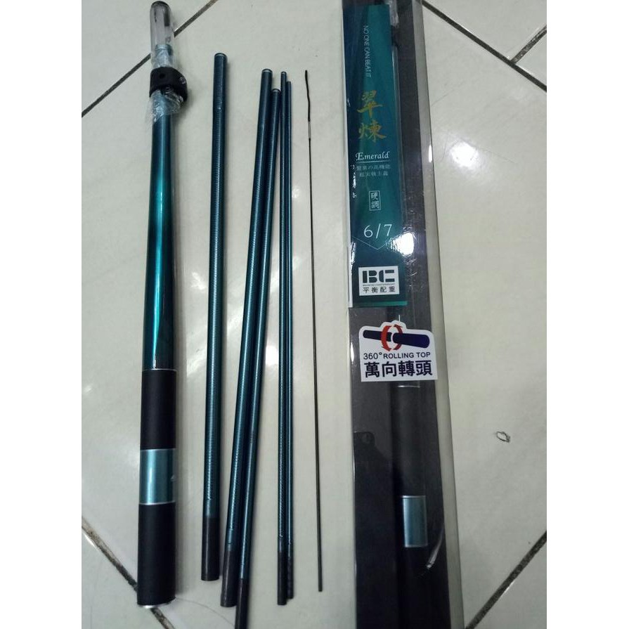 Tegek Joran Pancing Zoom Emerald 180 - 210