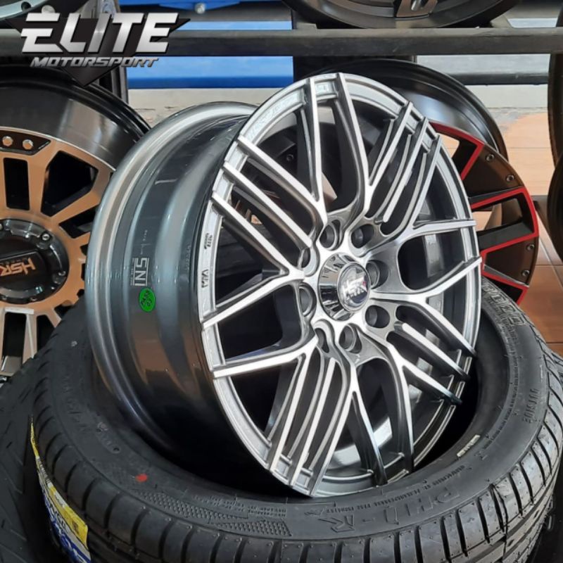 Velg Standar Mobil Agya Ayla Brio Ring 14x6 Lubang 4 Velg HSR MONTA