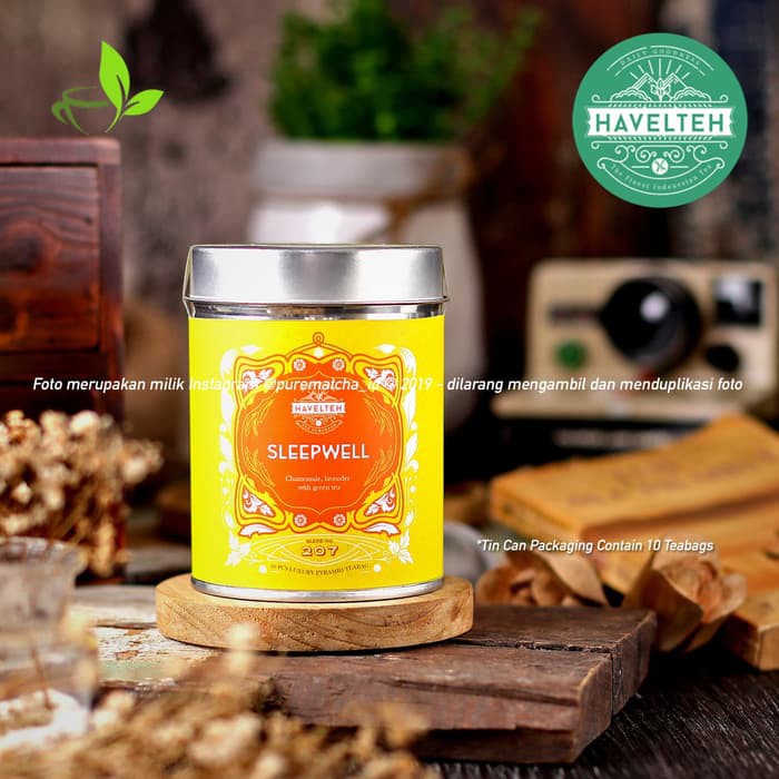 

Havel Teh - Sleep Well Chamomile Lavender Tea Artisan Blend 10tb - tth564