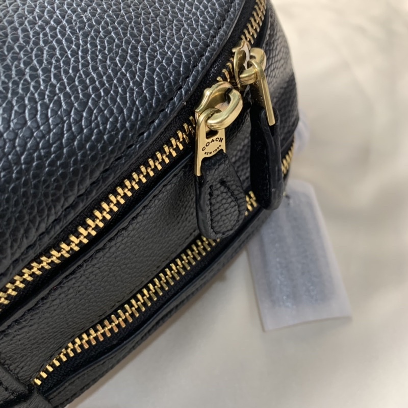 {READY} Coach Carrie Backpack 23 in Pebble Leather (997)