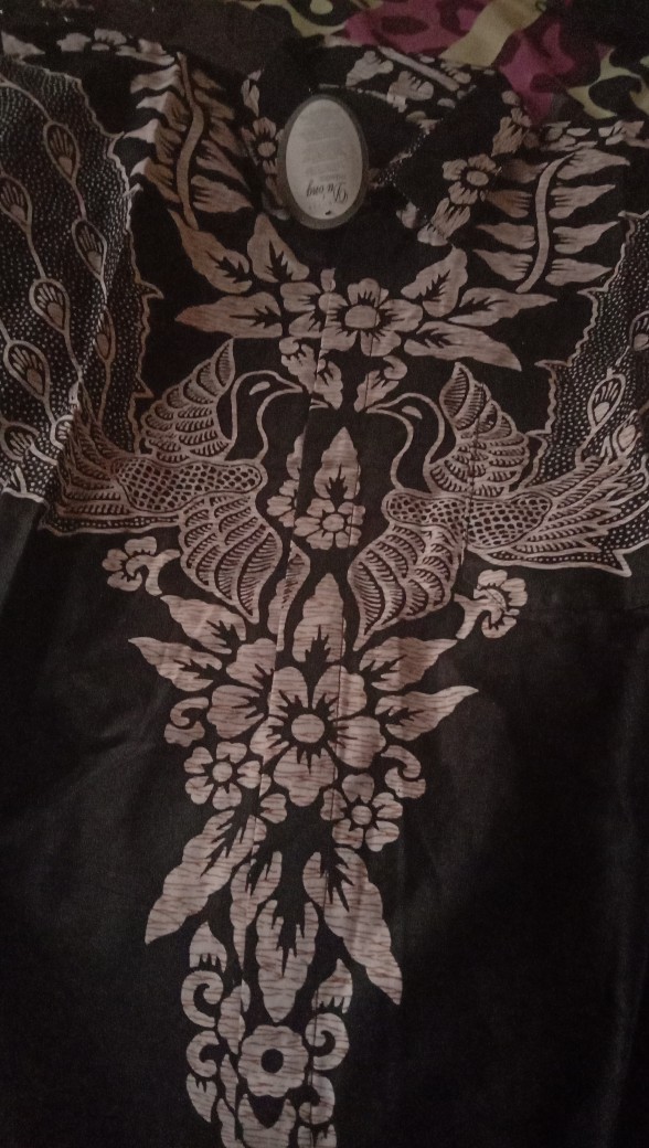 Bswart Batik Hrb026 Kenongo Hem Pendek Padi Pekalongan M L Xl Batik Pria Murah Modern Grosir