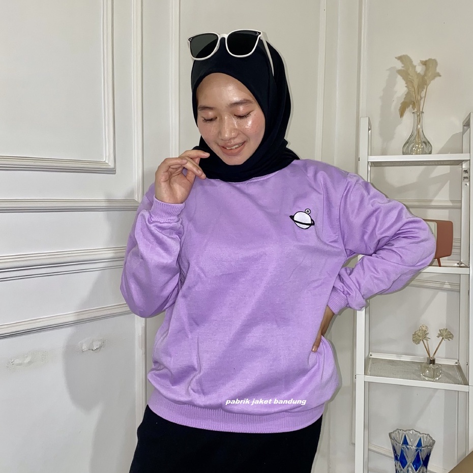 SATURNUS SWEATER BORDIR II SWEATSHIRT BASIC SATURNUS