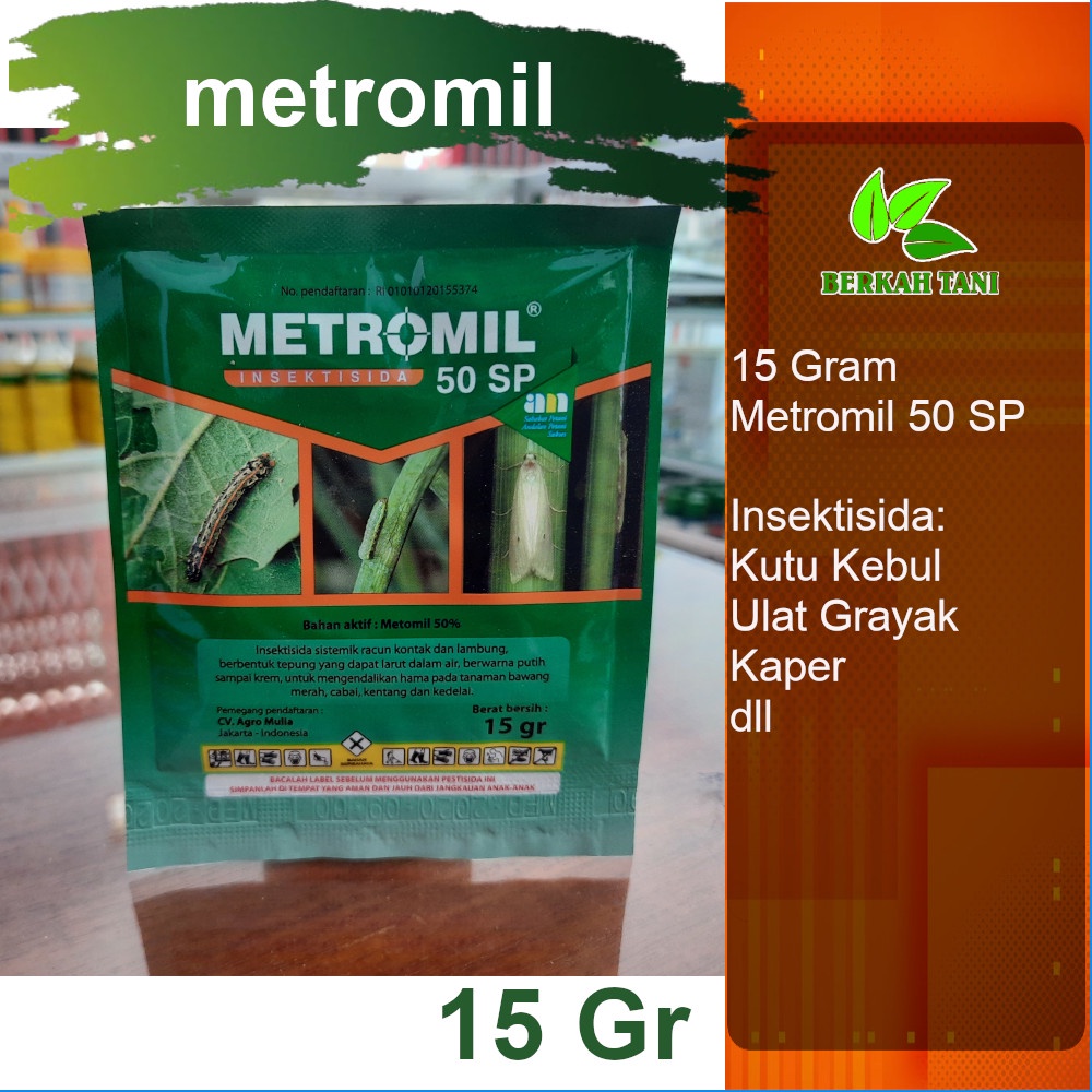 Metromil 15 Gram Pengganti Dupont Lannate 40SP 15 Gram