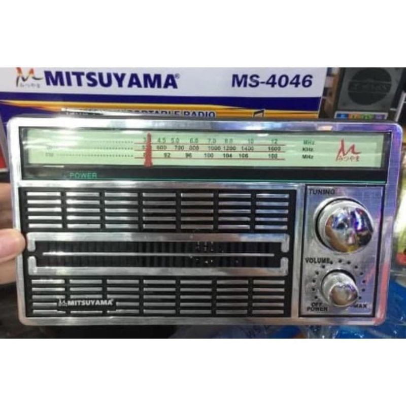 Radio International F-1211 Model Jadul Big Sound Radio Portable AM FM