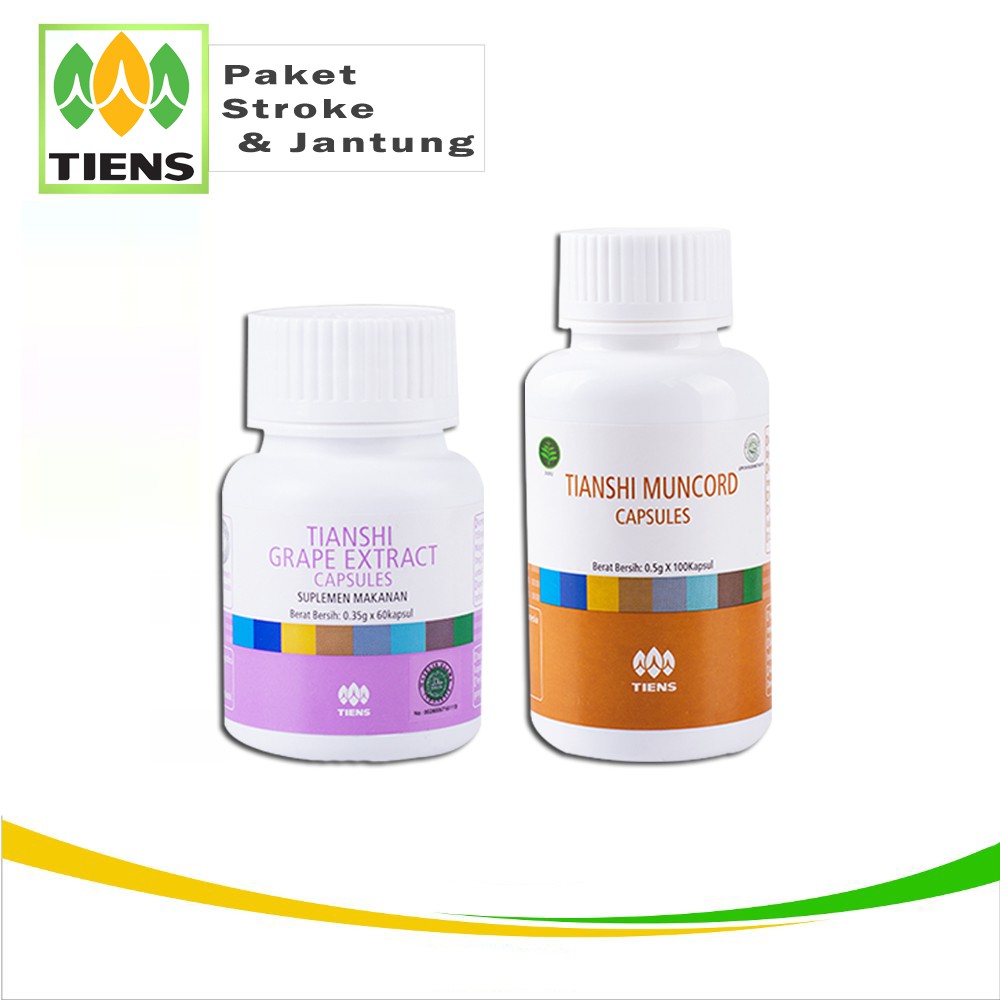 Vitamin Herbal Alami Untuk Jantung, Pengencer Darah, Stroke Tiens