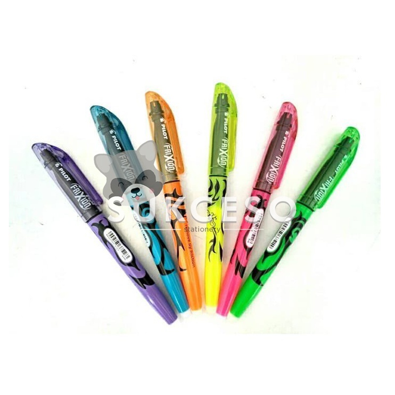 

Pilot Frixion highlighter Neon (Bisa Dihapus) Lucu Unik Murah / Penanda Bisa Dihapus Murah Berkualitas