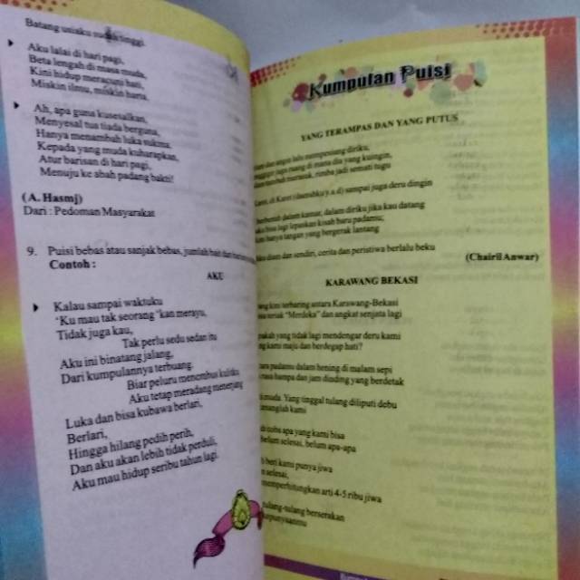 Isi Puisi Karawang Bekasi Kumpulan Puisi