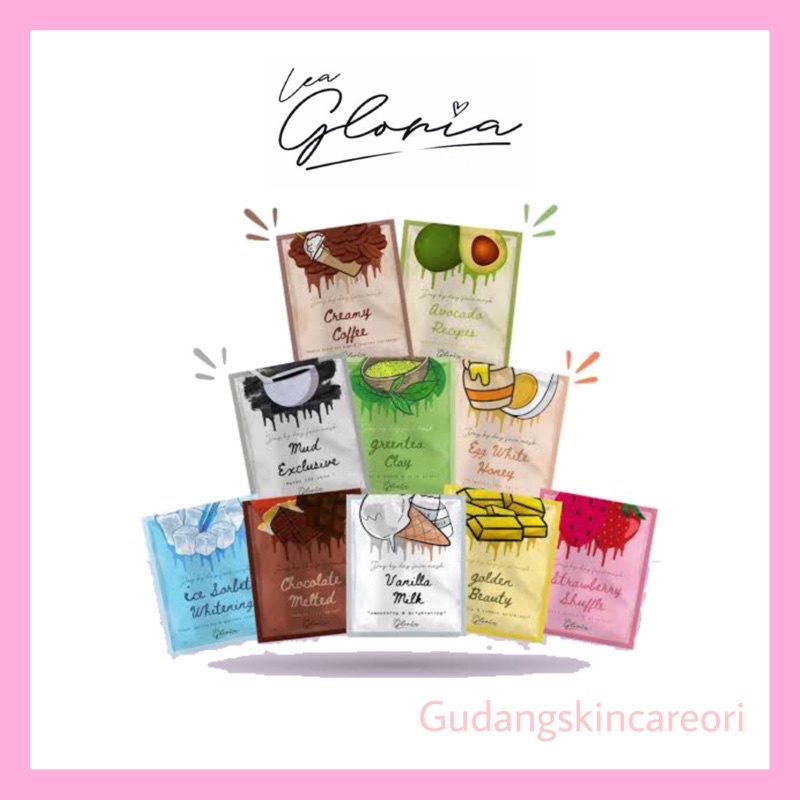 [DISTRIBUTOR] Masker Wajah Bubuk by Lea Gloria