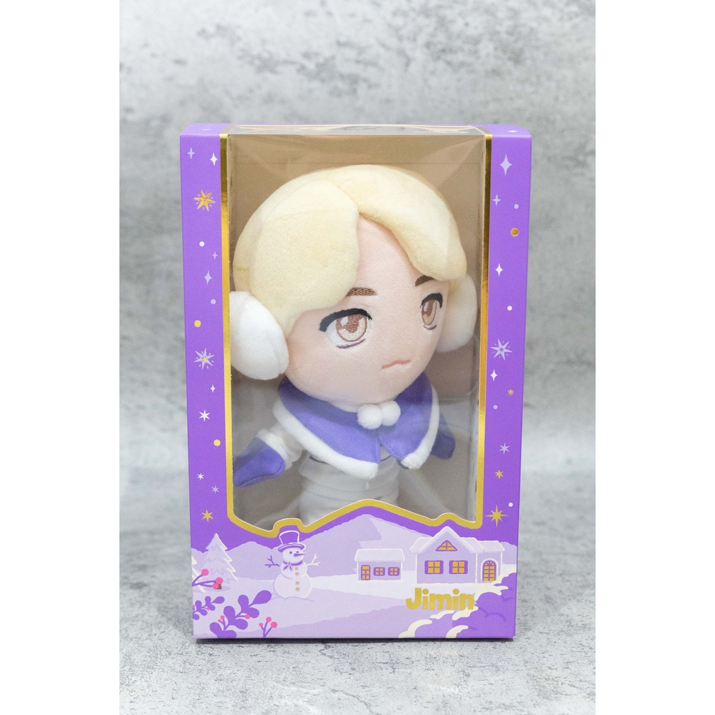BTS TinyTan Jimin Winter Toy Plush Doll Official Merchandise Big Hit