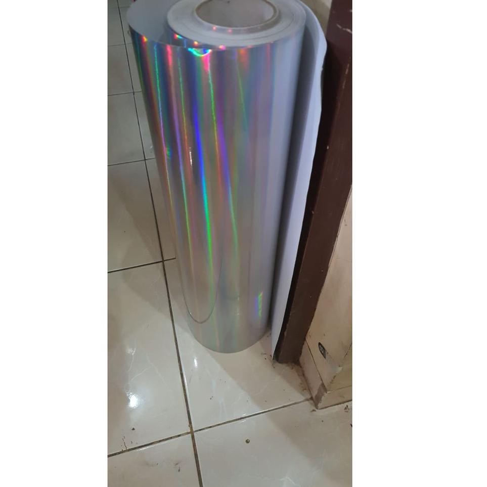 

[ART. 037274] STIKER HOLOGRAM / STICKER PELANGI / SCOTLITE HOLOGRAM / STICKER LASER CHROME / CROME/