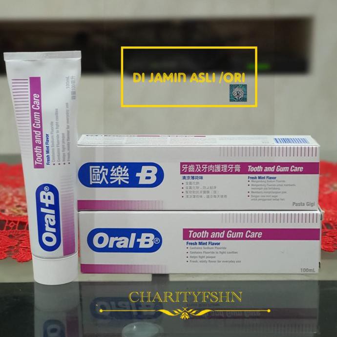 PROMO oral b tooth and gum care 100ml