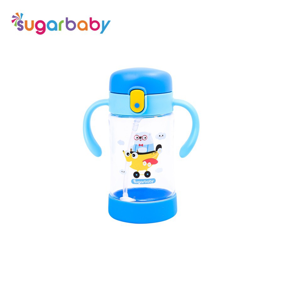 Sugar Baby - Tritan Sippy Cup 350 ml (With Handle and Strap)