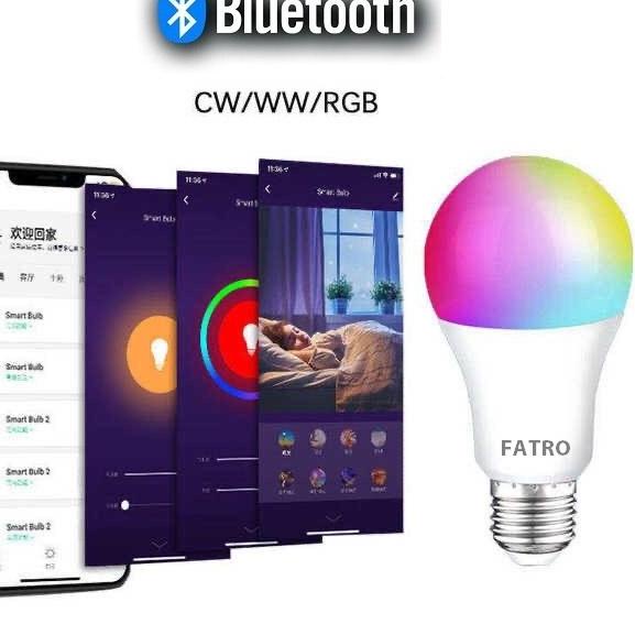 Berkualitas FATRO SMART BULB LAMPU LED 12 WATT RGBWW  / SMART BULB / LAMPU RGB / BOHLAM WIRELESS BLU