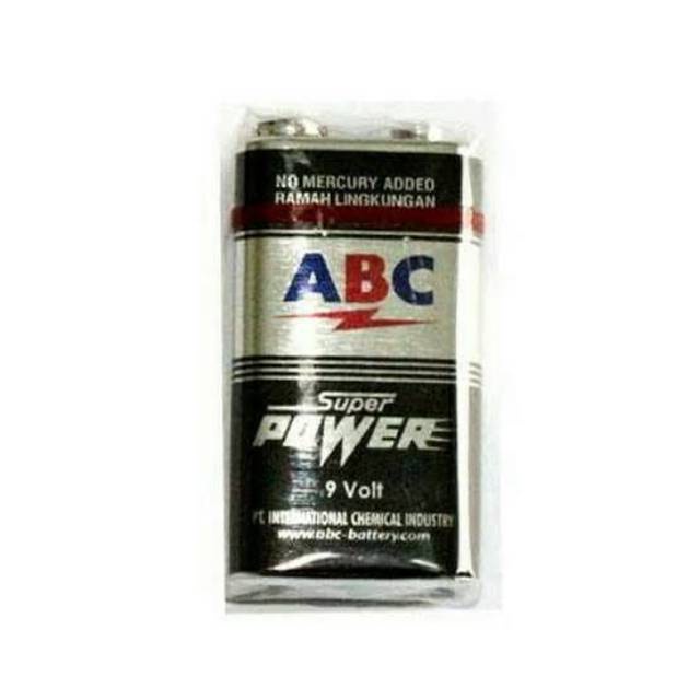 Baterai/Battery/Batere ABC Super Power 9 Volt - Nusa's