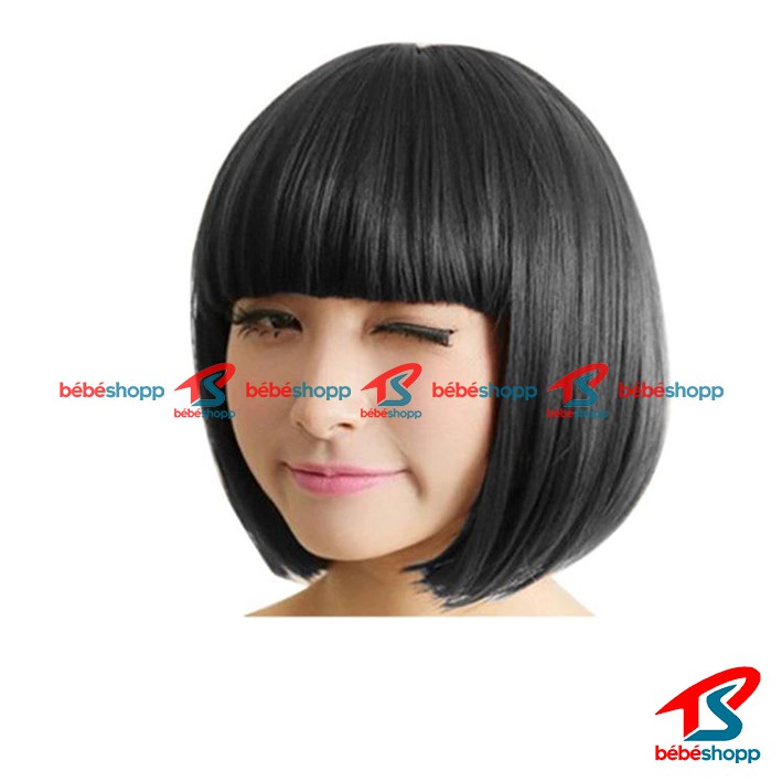 WIG COSPLAY - Wig Hitam. Rambut Palsu. Rambut Hitam