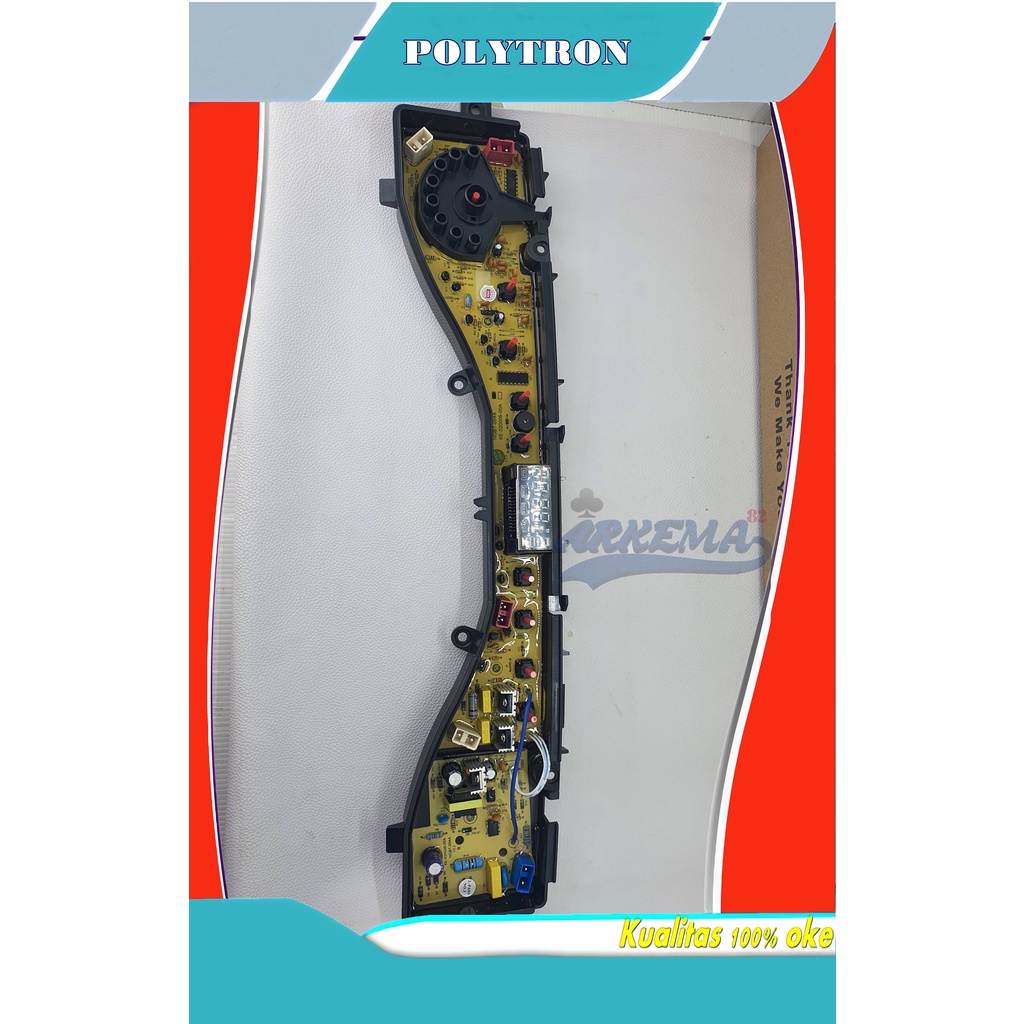 [BAYAR DITEMPAT] MODUL PCB MESIN CUCI POLYTRON / POLITRON  PAW 8511 PAW 9511 PAW 7511 TOMBOL TEKAN