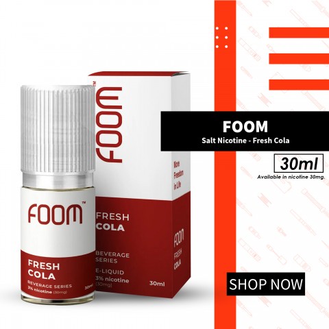 LIQUID 30ML FOOM BEVERAGE FRESH COLA