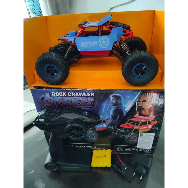 Mobil remote control alloy offroad rock crawler 4wd