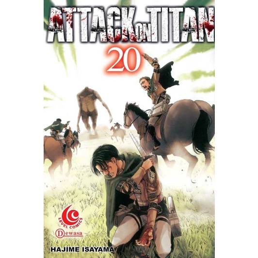 Komik Attack On Titan Vol 20-34 | Hajime Isayama