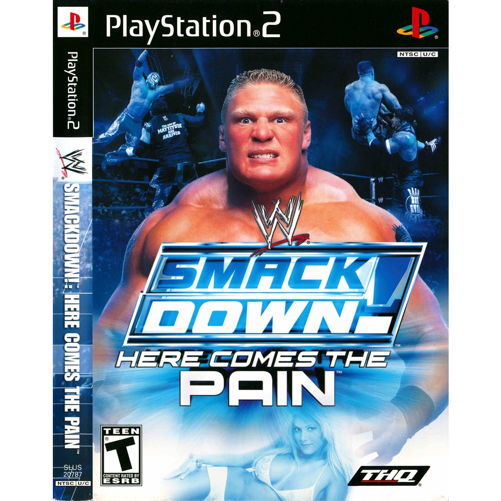 Wwe Smackdown Pain Ps 2 Ukuran Kecil