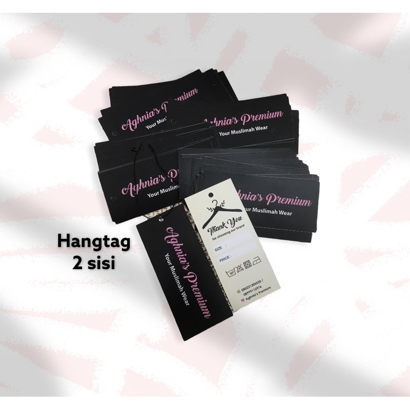 

PAKET HANGTAG BAJU DAN TALI MURAH ISI 100