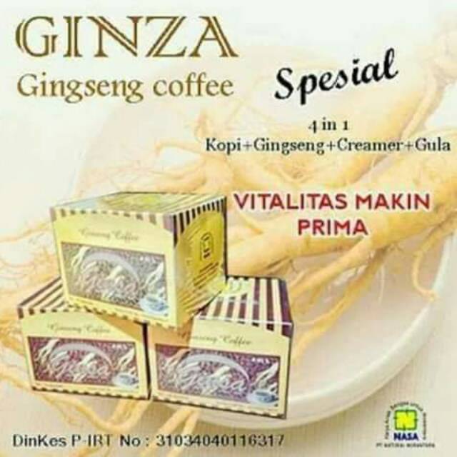 

Kopi Ginza NASA || Kopi Ginseng NASA || Ginza Gingseng Coffee