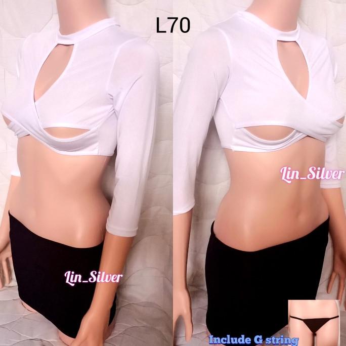 Lingerie Cosplay Kostum Sekretaris Guru / Teacher Seksi Wanita