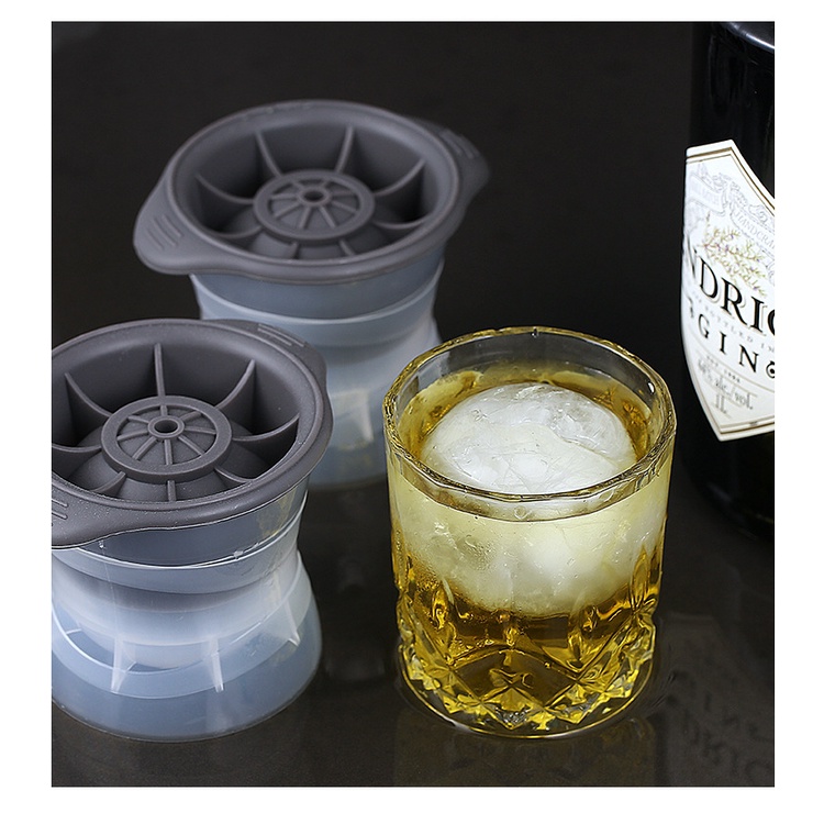 Cetakan Es Loli Ice Cube Maker Bar Cocktail Ice Box Molds Sphere Round Ball