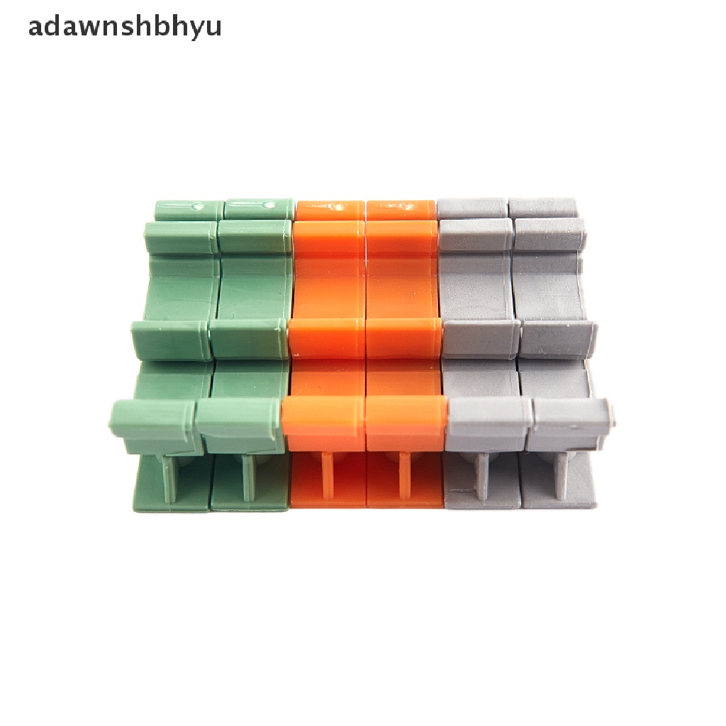 Adawnshbhyu PCB 25mm DIN Rail Mounting Adaptor Papan Sirkuit Bracket Holder Carrier Clips