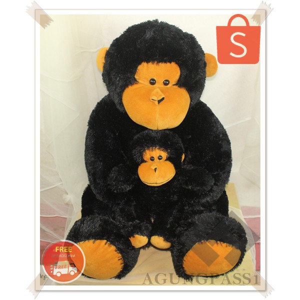 Mainan Anank Boneka Monkey + Kid Jumbo