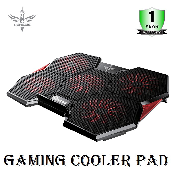 NYK Nemesis X-2 Alien Kipas Laptop Gaming Notebook Cooling Pad