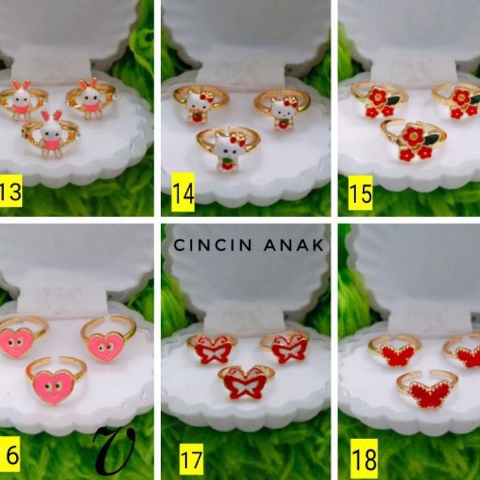 Xuping Perhiasan Cincin Anak C271